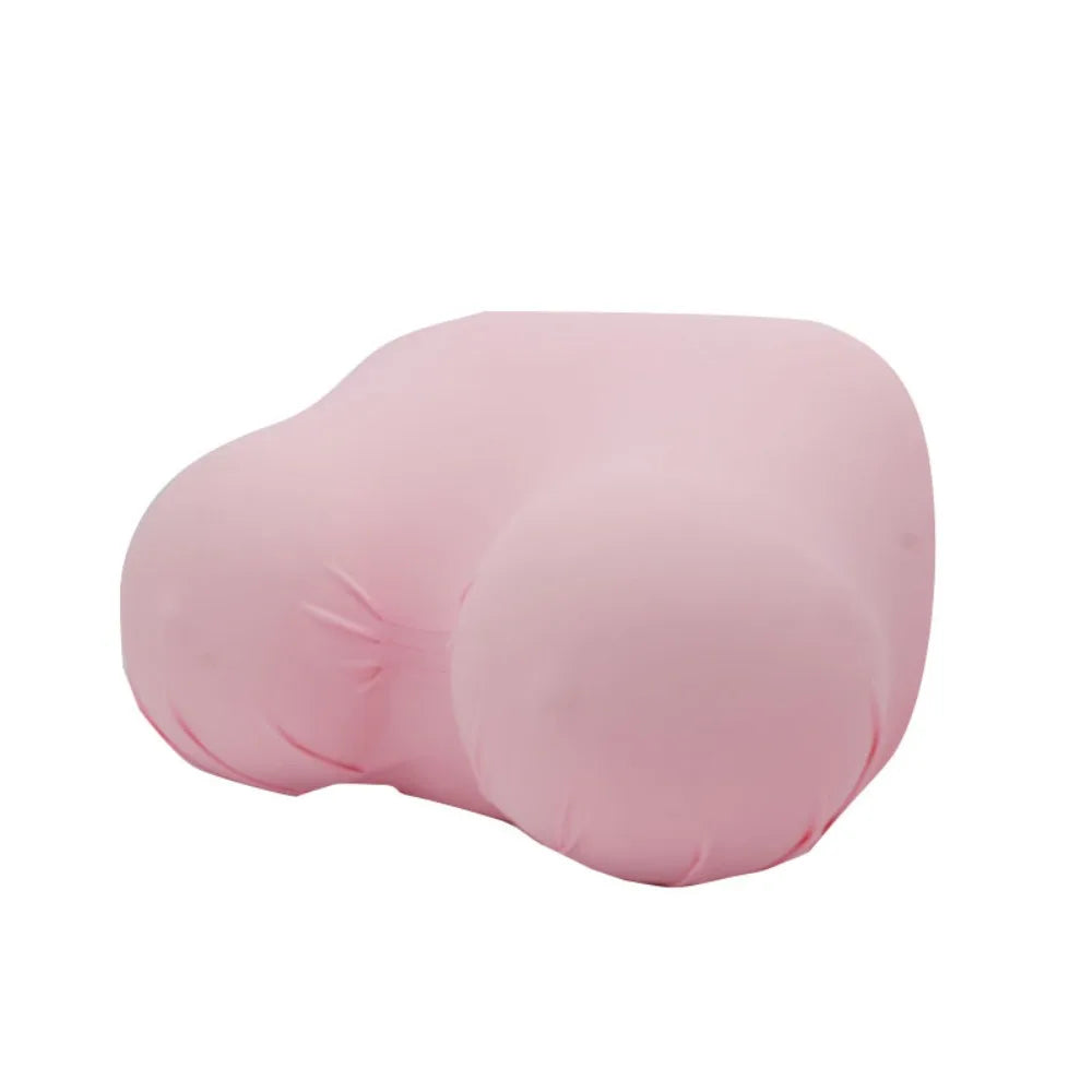 Slow Rebound Memory Foam Breast Pillow Realistic Female Chest Cushion for Sleeping Anxiety Relief Anime Lover Gift for Men Soft