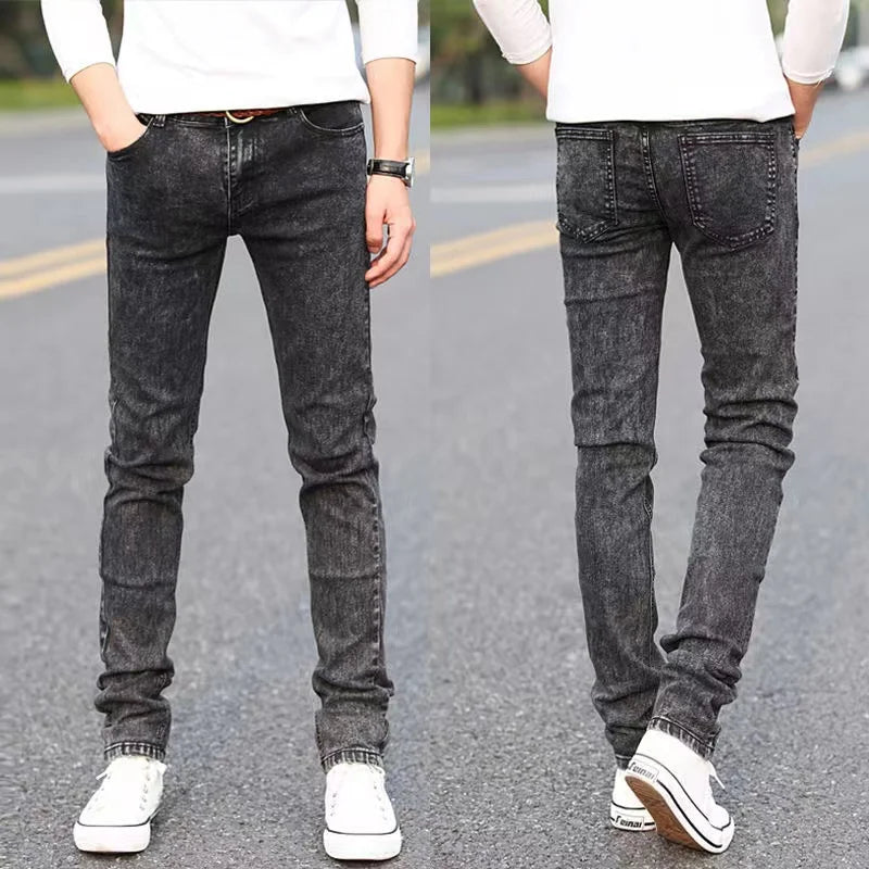 Men's Slim Fit Skinny Stretch Denim Jeans