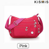 Fashion Women Waterproof Crossbody Bag Casual Single Shoulder Handbag Messenger Bag Oxford Material