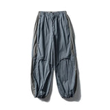 Men's Colorblock Wide-Leg Pants