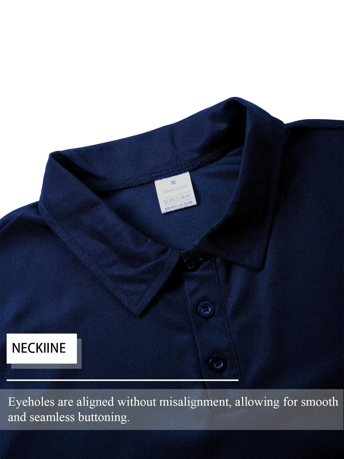 Men Classic Solid Polo Shirt Lapel Neck Short Sleeve Slim Fit Breathable Tee Smart Casual Office Daily Male Shirts