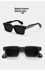 PRILEY Belvedere Vintage Square Sunglasses for Men & Women