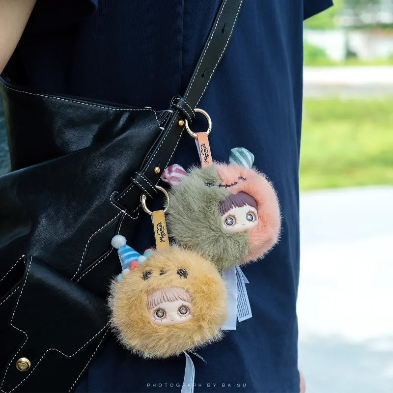 Maymei Crazy Circus Vinyl Plush Blind Box Bag Pendant Decoration Accessories Doll Cute Keychain Mystery Box Surprise Toy Gift