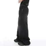 Men’s Vintage Gradient Wide-Leg Jeans