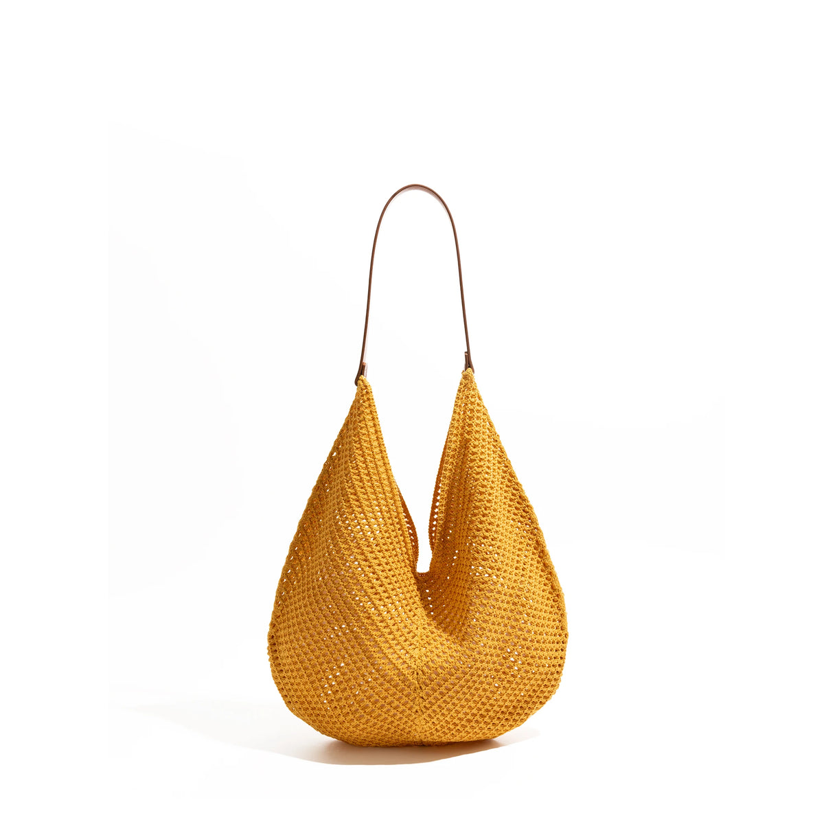 MABULA Casual Woven Beach Large Capacity Slouchy Shoulder Bag Hollow Out Weaving Underarm Bags Holiday Tote Handbag for Women