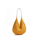 MABULA Casual Woven Beach Large Capacity Slouchy Shoulder Bag Hollow Out Weaving Underarm Bags Holiday Tote Handbag for Women