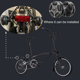 58mm Nylon Omni Wheels for Brompton Folding Bike