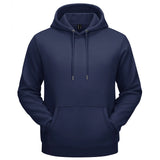 TACVASEN Autumn Winter Fleece Hoodies Mens Thermal Warm Hooded Sweatshirts Pockets Casual Hoodies Pullover Tops Male