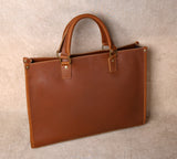 Original Ultra-Simple High Quality Men's Leather Document Baotou Layer Cowhide Computer Bag Business Trip Office Handbag