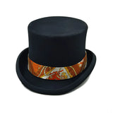 Elegant Wool Top Hat | Magician & Gentleman Style