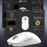 Attack Shark X3 PixArt PAW3395 Bluetooth Mouse,26000dpi,Wireless Tri-Mode Connection,Lightweight Macro Gaming Mouse
