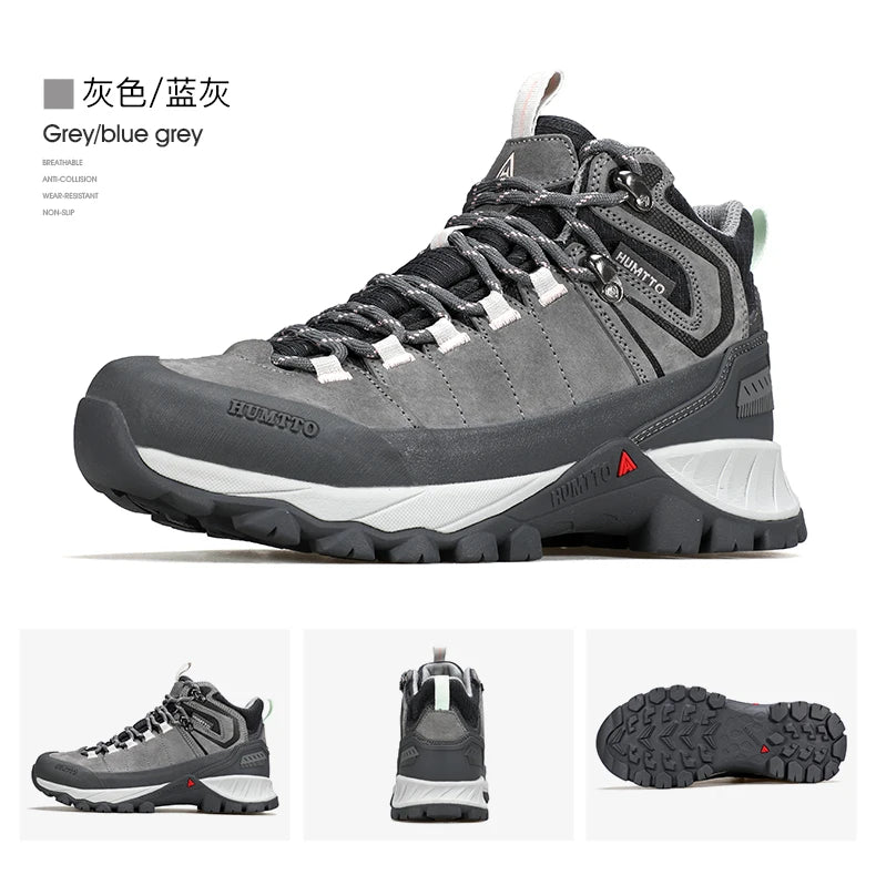 HUMTTO hiking shoes Men Winter Men outdoor Waterproof Sneakers Casual walking shoes women Trainers ankle trekking hunting boots