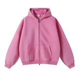 Men’s Vintage Wash Relaxed Zip-Up Hoodie