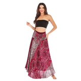 Boho Maxi Skirt – Flowy Ankle-Length Summer Skirt for Women