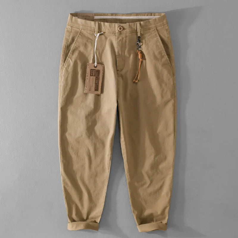 Men's Vintage Wide-Leg Cargo Trousers | LFFMHMT