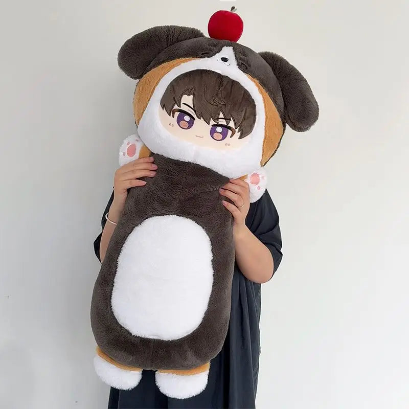 Love And Deep Space 80cm Long Large Throw Pillow Zayne Rafayel Sylus Xavier Plush Doll Pillow Doll Ornament Birthday Gift