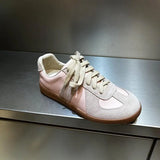 MORAZORA 20 Colors Ins New Genuine Suede Leather Women Flats Lace Up Colors Spring Summer Flat Shoes Casual Sneakers Footwear