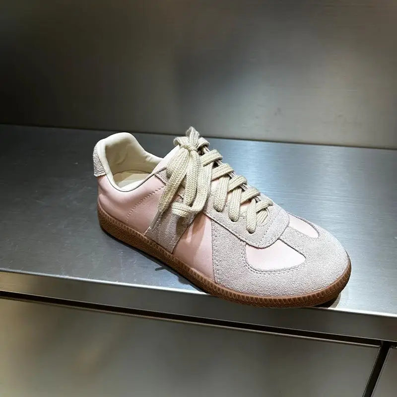 MORAZORA 20 Colors Ins New Genuine Suede Leather Women Flats Lace Up Colors Spring Summer Flat Shoes Casual Sneakers Footwear