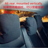 Car Seat Neck Top Quality Support Pillow Soft Headrest With Adjustable Strap from A6 A7 Q7 Q5L for A3 A4 A5 A6 A7 A8 B6 B7