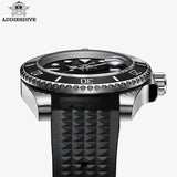 ADDIESDIVE MY-H3-2 Men's Dive Quartz Watch 41mm Fashion Stainless Steel Wristwatch 200M Calendar Display Luminous Watches ForMen