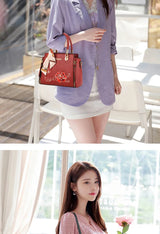 Women's Patchwork Shoulder & Crossbody Bag