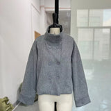 Women's Stand Collar Zip Jacket – Autumn/Winter
