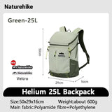 Naturehike Backpack Man Women 25L 30L Large Capacity Shoulder Bag Outdoor Climbing Hiking Portable Lightweight Waterproof Bag