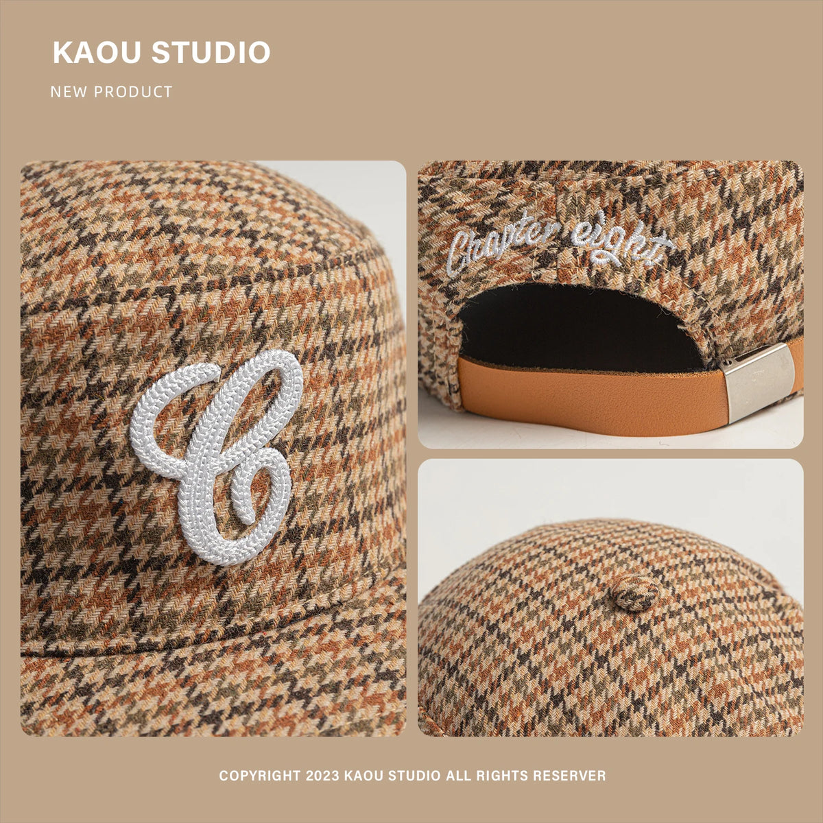 Unisex Adjustable Flat Top Baseball Cap