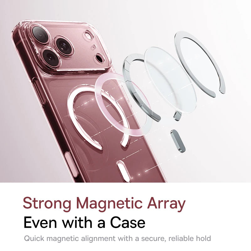 Baseus Clear Magnetic Case for iPhone 17 & 18 Pro Max