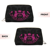 J-Juicy-C-Couture Makeup Bag Zipper Pouch Travel Cosmetic Bags Large Leather Portable Cosmetic Bag for Women