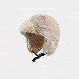 Fashion Faux fur Bomber hat men ski cap winter hat women thickened warm ear protection hats pilot hats classic riding hat털모자