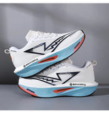 2026 Running Shoes Carbon Board Marathon Men Sports Breathable Lightweight Women's Comfy Athletic Antiskid Sneakers Casual New