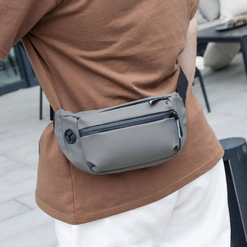 Men Women Waist Bag Pack Waterproof For Male Belt Pouch Belly Banana Ladies Kangaroo Bum Hip Husband Phone Work Purse Sack D5N0