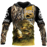Marlin Fishing Camo 3D Pullover