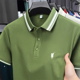 Men's Premium Cotton Polo Shirt | Embroidered Classic Fit