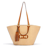 CHCH Women's Tote Bag 2024 New Vacation Beach Bag Beach Bag Handheld Shopping Bag