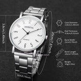 Fashion Men Business Watches Casual Analog Quartz Watch Men's Wristwatch Reloj Hombre（Without Box）