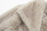 Chic Faux Fur Cropped Jacket