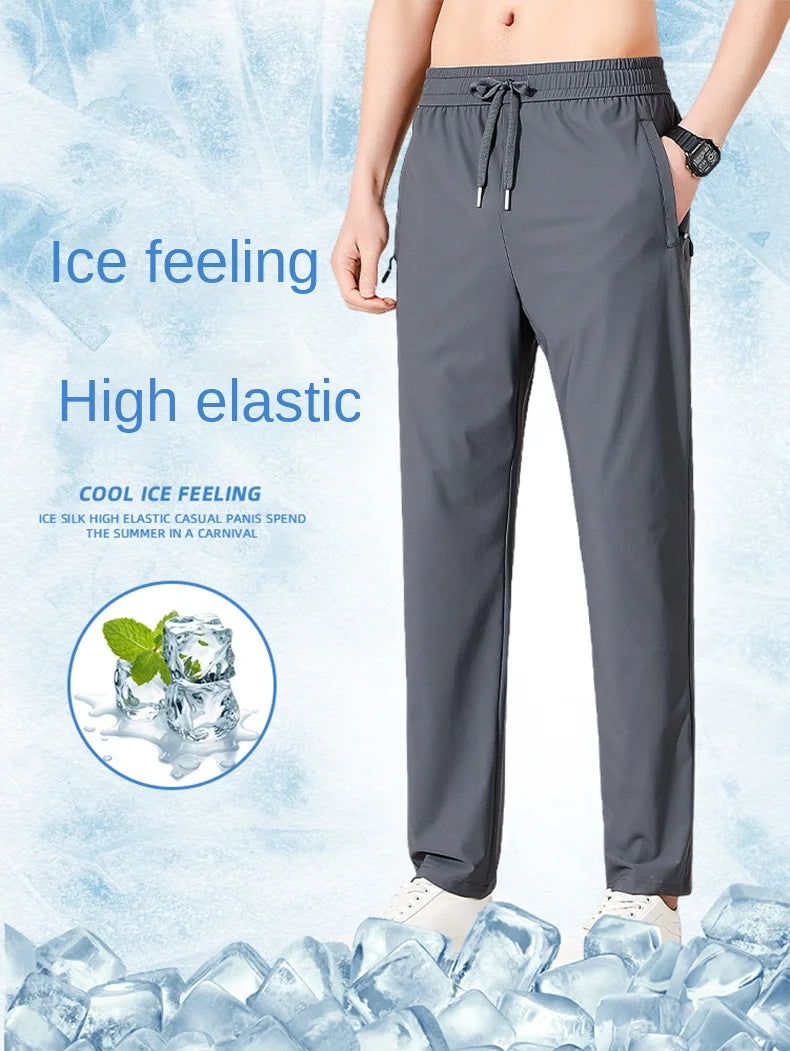 Men's Lightweight Stretch Summer Trousers