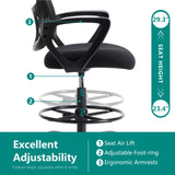 JHK Ergonomic Mesh Backrest Office Chair | Adjustable