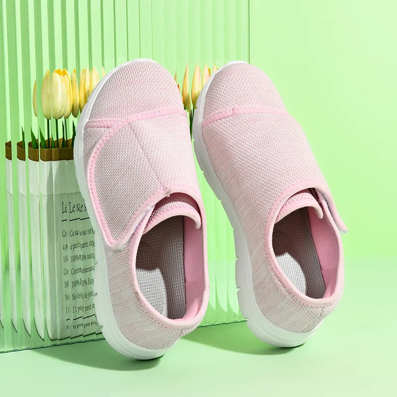 Wide-Fit Orthopedic Comfort Flats for Women