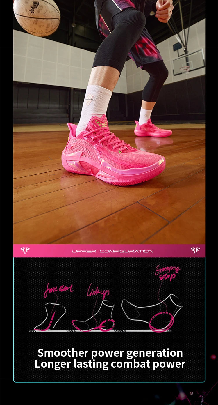 QIAODAN Duya 4.0 Basketball Shoes Summer 2026 Professional Men's Sports Shoes Anti Cushioning Support Sneakers QXA013253177