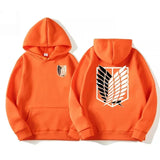 Japan Anime Attack on Titan Men Hoodies Spring Autumn Hip Hop Casual Pullover Top Hoodie Fashion Sweatshirts Jogging Sportswear