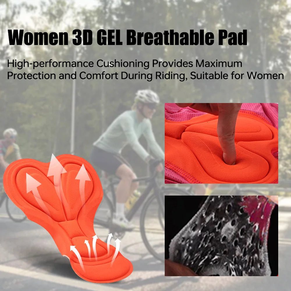 Women’s 3D Padded Cycling Underwear