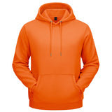 TACVASEN Autumn Winter Fleece Hoodies Mens Thermal Warm Hooded Sweatshirts Pockets Casual Hoodies Pullover Tops Male