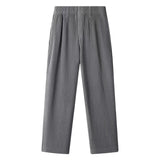 Men's Pleated Wide-Leg Pants