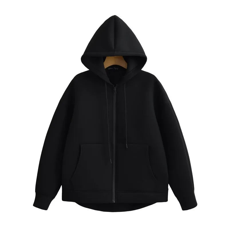 Women’s Oversized Zip-Up Hoodie