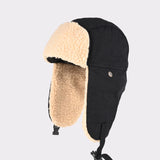 retro men pilot hat with glasses Bomber hat men ski cap wholesale winter hat women thickened warm ear protect riding cap털모자