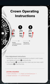 TRITON Men's Solar Dive Watch with Ceramic Bezel
