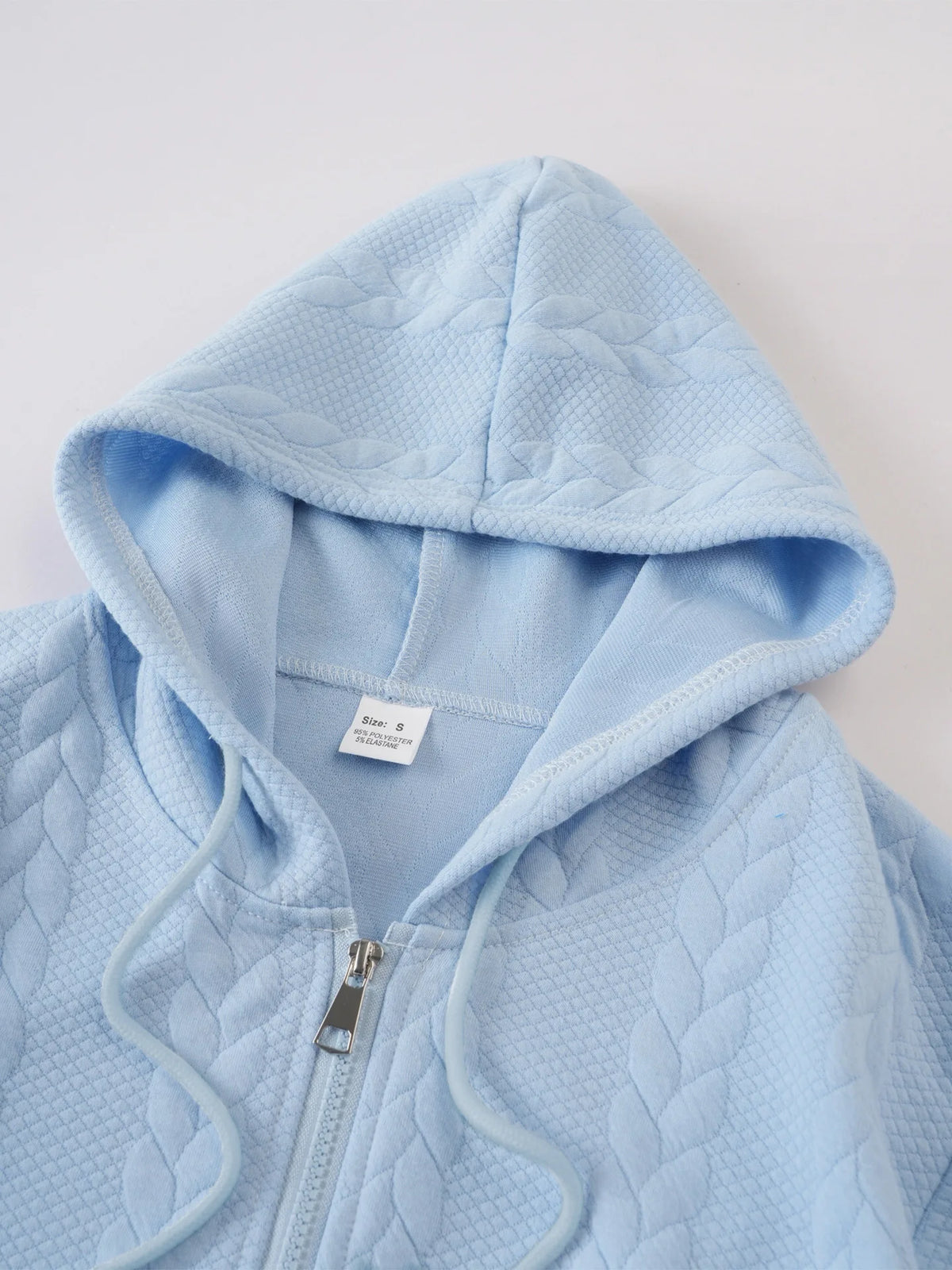 Men's Knit Zip-Up Hoodie